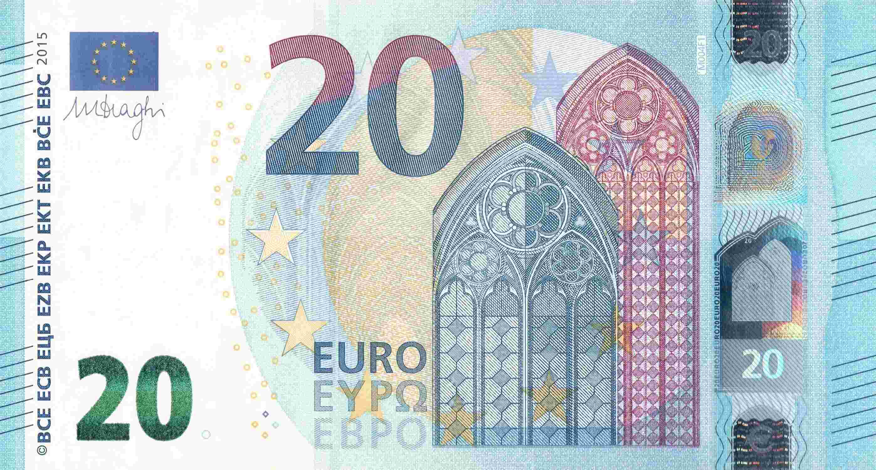20 EUR BILL
